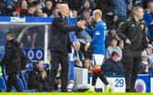 Philippe Clement congratulates his Rangers matchwinner Vaclav Cerny.