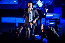 Nick Cave is playing a gig in Glasgow.