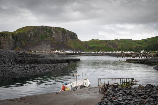 The Puffer Bar located on Easdale, Inner Hebrides, Scotland