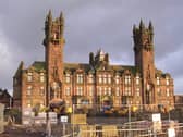Gartloch Hospital: Shut down in 1996, strict security is now in place to deter trespassers from exploring the site, which is now being turned into flats