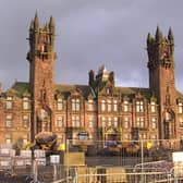 Gartloch Hospital: Shut down in 1996, strict security is now in place to deter trespassers from exploring the site, which is now being turned into flats