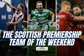 Who made the Scottish Premiership team of the weekend? Cr: SNS Group.