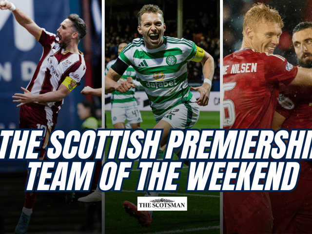 Who made the Scottish Premiership team of the weekend? Cr: SNS Group.