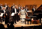 Elisabeth Leonskaja with the RSNO