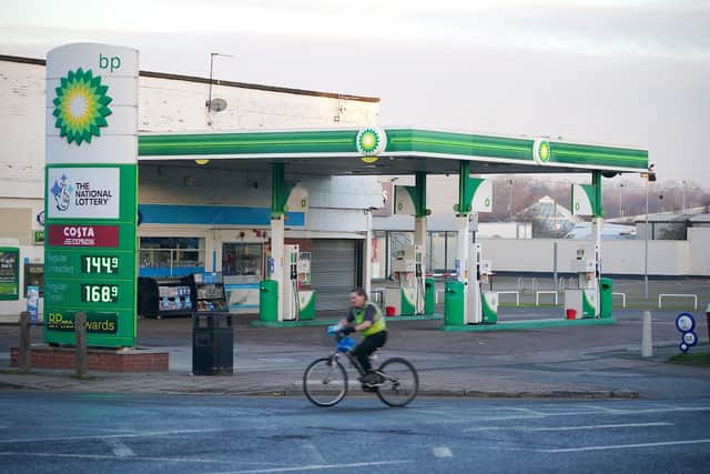 BP has published its latest results and profits are down.