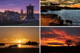 Scotland is a great place to catch a dramatic sunset.