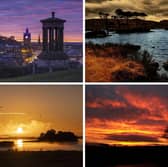 Scotland is a great place to catch a dramatic sunset.