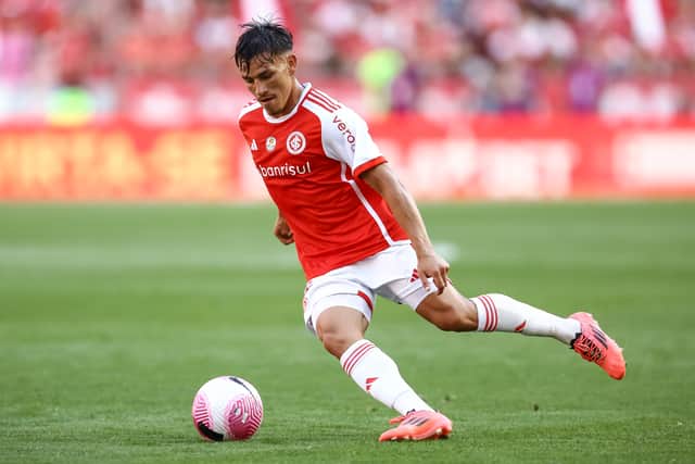 Celtic defender Alexandro Bernabei is on loan at Internacional.