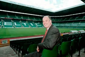 Jock Brown pictured at Celtic Park following his appointment as the club's general manager in 1997.