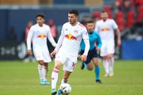 New York Red Bulls pulled off a shock win in the MLS play-offs last night. Cr: Getty Images.