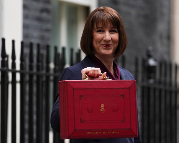 Chancellor of the Exchequer Rachel Reeves leaves 11 Downing Street, London, with her ministerial red box before delivering her Budget in the Houses of Parliament