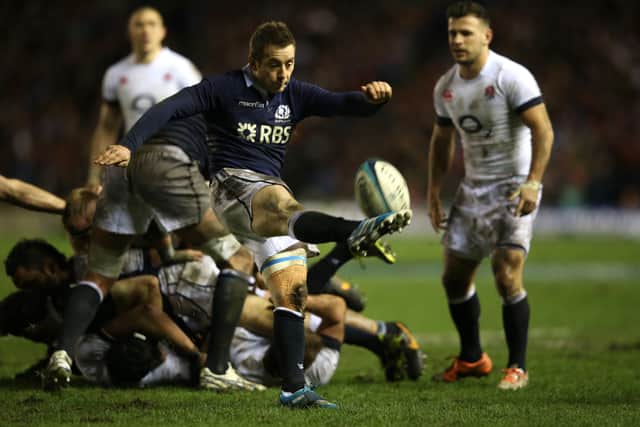 Watching Greig Laidlaw was an inspiration for the young Jamie Dobie.