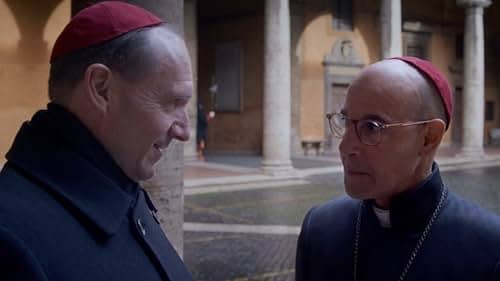 Ralph Fiennes and Stanley Tucci star in Conclave