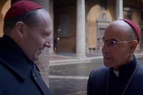 Ralph Fiennes and Stanley Tucci star in Conclave