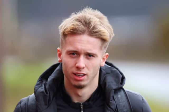 After being released by Inverness, the striker is on the lookout for a new club. Cr: SNS Group.