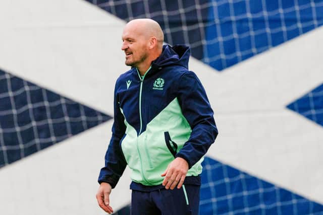 Scotland head coach Gregor Townsend has named his team to face Fiji at Murrayfield on Saturday. (Photo by Craig Williamson / SNS Group)