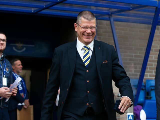 SPFL chief executive Neil Doncaster's annual salary has increased by £281,000 since his appointment in 2011. (Photo by Ewan Bootman / SNS Group)