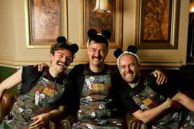 Sean Moggach, Iain McPherson and Nicky Graig 