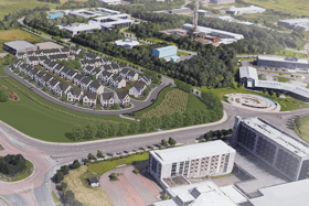 New pictures have revealed how the northern entrance to Aberdeen will be transformed by a new housing development.