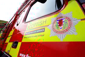 Fire crews have attended the blaze on Leith Walk