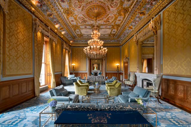 The Chinese Room at Taymouth Castle.