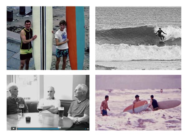 Scenes from Hooked - The Early Days of Surfing in Scotland