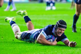 Scotland's Darcy Graham scored four tries in the 57-17 win over Fiji.
