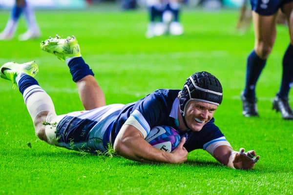 Scotland's Darcy Graham scored four tries in the 57-17 win over Fiji.