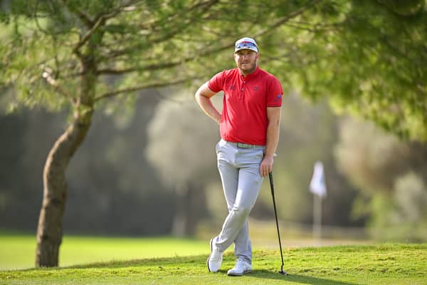 Daniel Young pictured at Club de Golf Alcanada during the final round of the Rolex Challenge Tour Grand Final supported by The R&A