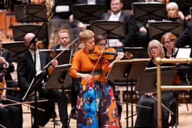 Isabelle Faust performs with the RSNO