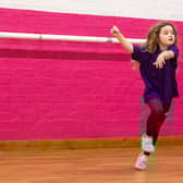 Emilie-Rose Tricker, who has additional support needs, dances at Dance Depot in Kilwinning, run by Tracy Maguire. Picture: SWNS