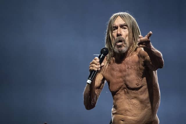 Iggy Pop will be playing Scotland next year.