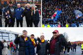 Here are the best photos of Rangers and Motherwell fans at the Premier Sports Cup semi-final at Hampden Park on Sunday. Cr: SNS Group.