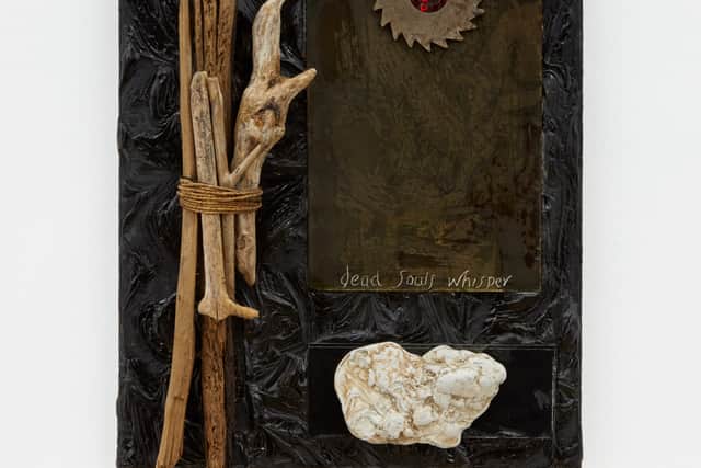 Detail from Dead Souls Whisper, by Derek Jarman