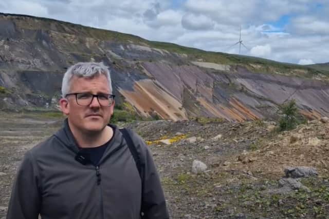 Matt Cross works on environment project throughout Ayrshire.