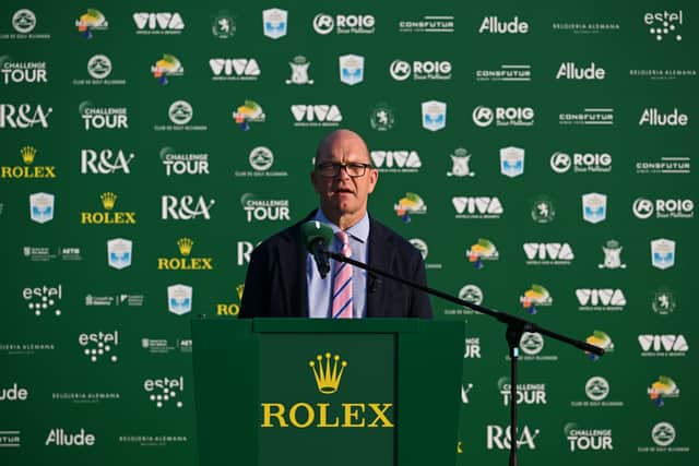 Guy Kinnings attended the final day of the Rolex Challenge Tour Grand Final supported by The R&A in Mallorca