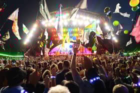 Coldplay headlined the final night of Glastonbury last year.