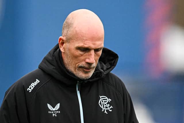 Rangers manager Philippe Clement during a training session at the Rangers Training Centre, on November 06, 2024, in Glasgow, Scotland. (Photo by Rob Casey / SNS Group)