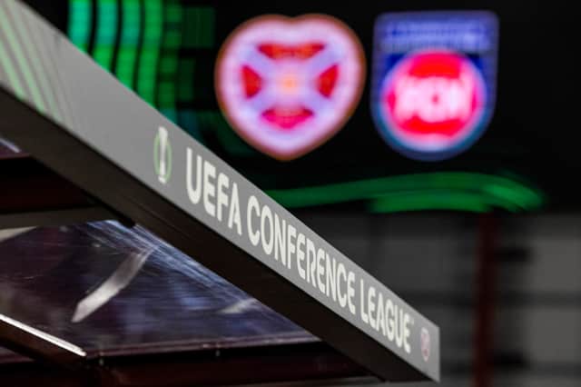 Hearts host Heidenheim in the UEFA Conference League at Tynecastle Park. (Photo by Ross Parker / SNS Group)