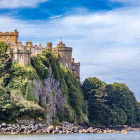 Overlooking the Firth of Clyde, Culzean Castle in South Ayrshire sits within a prized country park