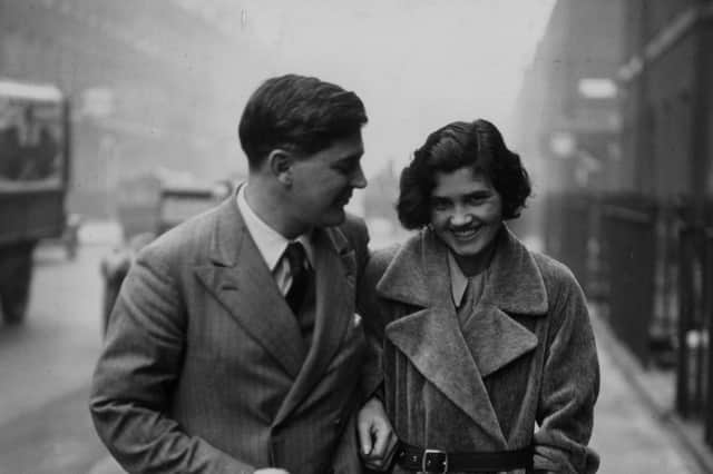 Labour politician Jennie Lee and party colleague Aneurin Bevan leave the Bloomsbury Registry Office in London shortly after their wedding in 1934 (Picture: HF Davis/Topical Press Agency)