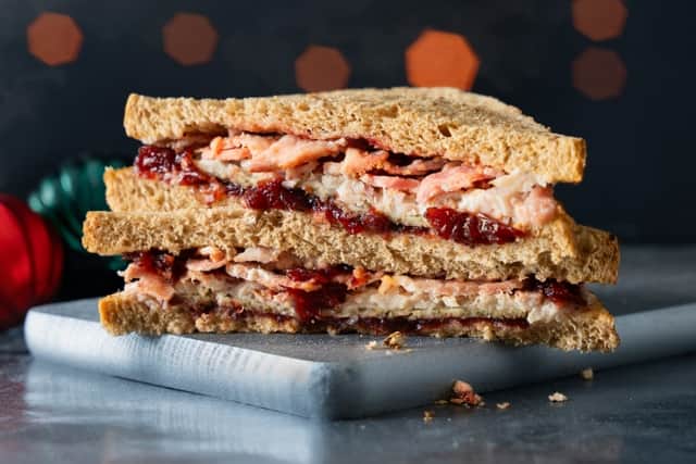 Poundland has launched at Christmas sandwich priced at £2 (Photo: Arena PR)