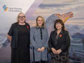 Susan Murray with Diane McGiffen and Catherine Smith KC