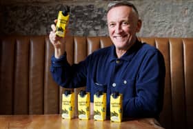 Paul Crawford, founder of Panther M*lk, pictured with Panther Shake.