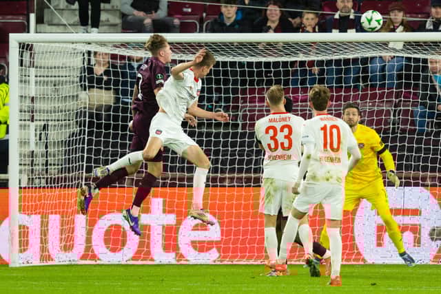 Heidenheim net their second goal.