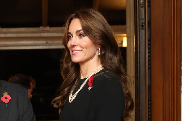 The Princess of Wales attending the Royal British Legion Festival of Remembrance at the Royal Albert Hall in London. Picture: Chris Jackson/PA Wire