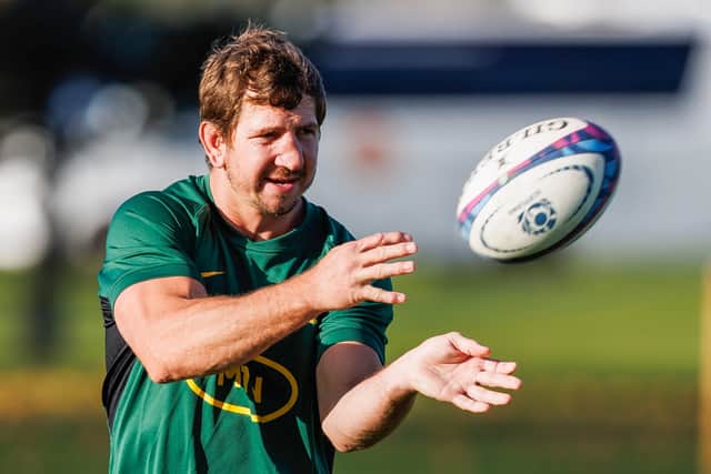 Kwagga Smith will win his 50th cap for South Africa against Scotland.