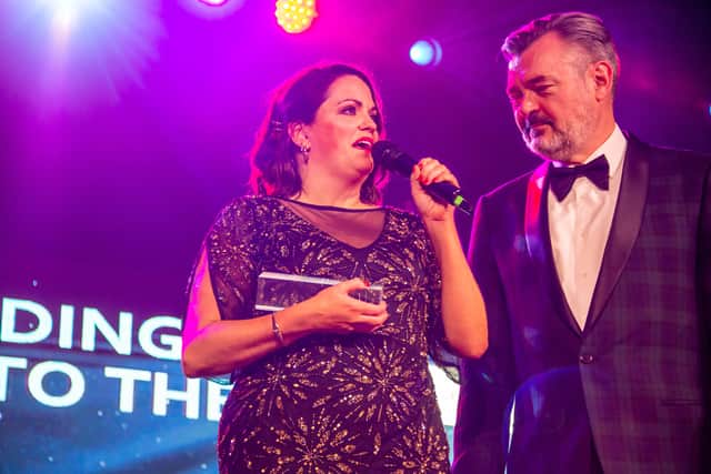 Gemma Burdett was the winner of the Outstanding Contribution to the NHS Reader's Choice Award. Picture: Lisa Ferguson