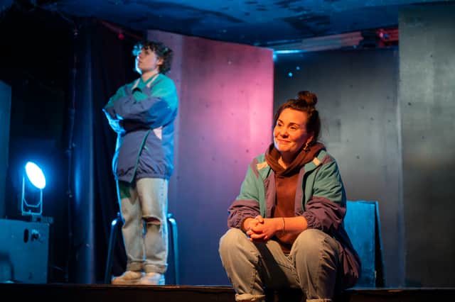 Megan Lovat and Rebecca Elise in Blast Off, Starburst