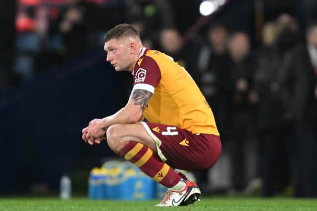 Motherwell's Liam Gordon is suspended.
